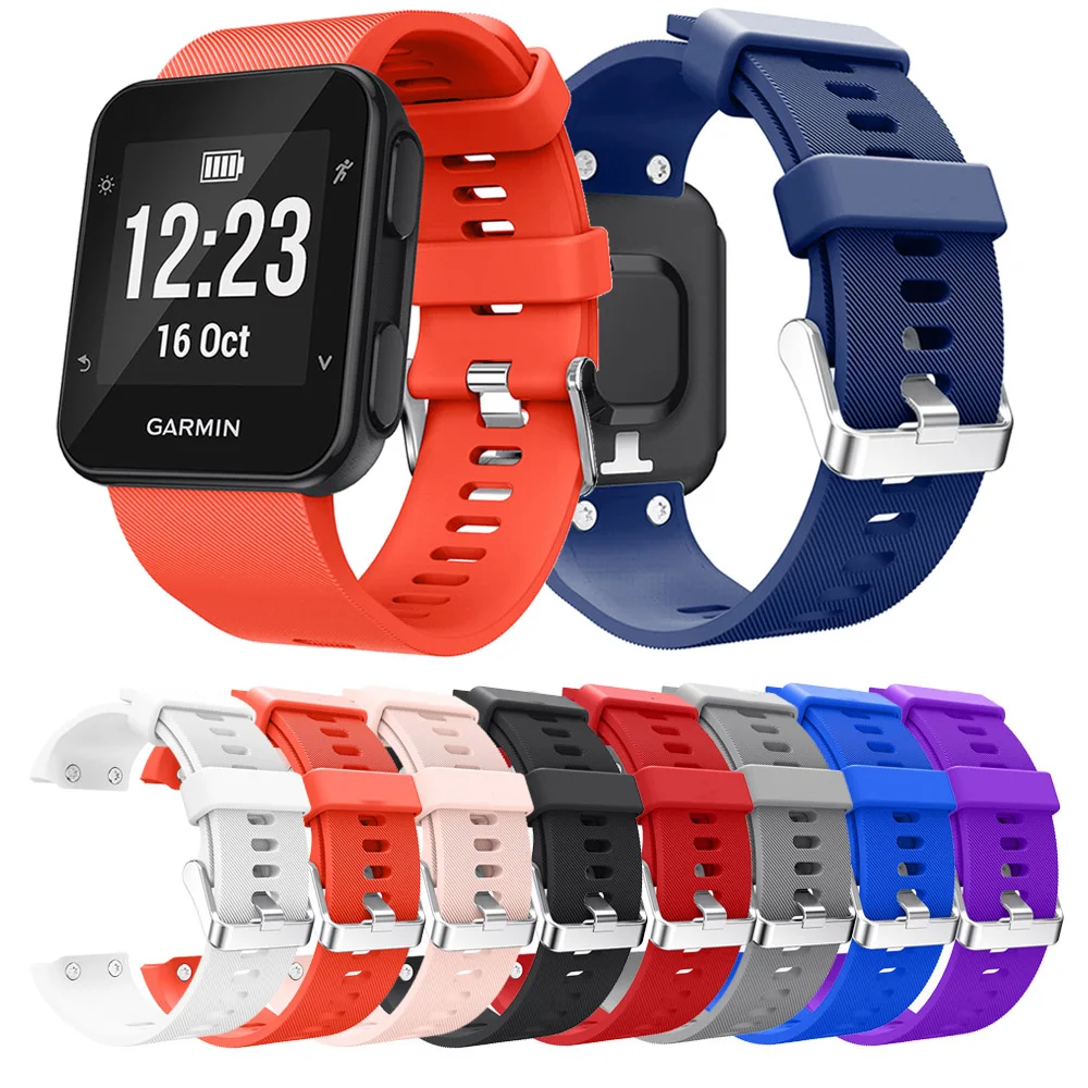 Ремешок на запястье для смарт часов Garmin Forerunner 35 11 цветов|Ремешки часов| |