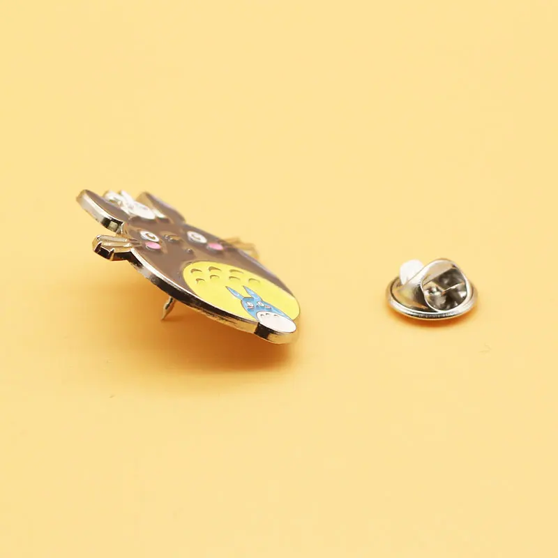 Брошь в японском стиле аниме Тоторо и эмалевые булавки для мужчин женщин модные