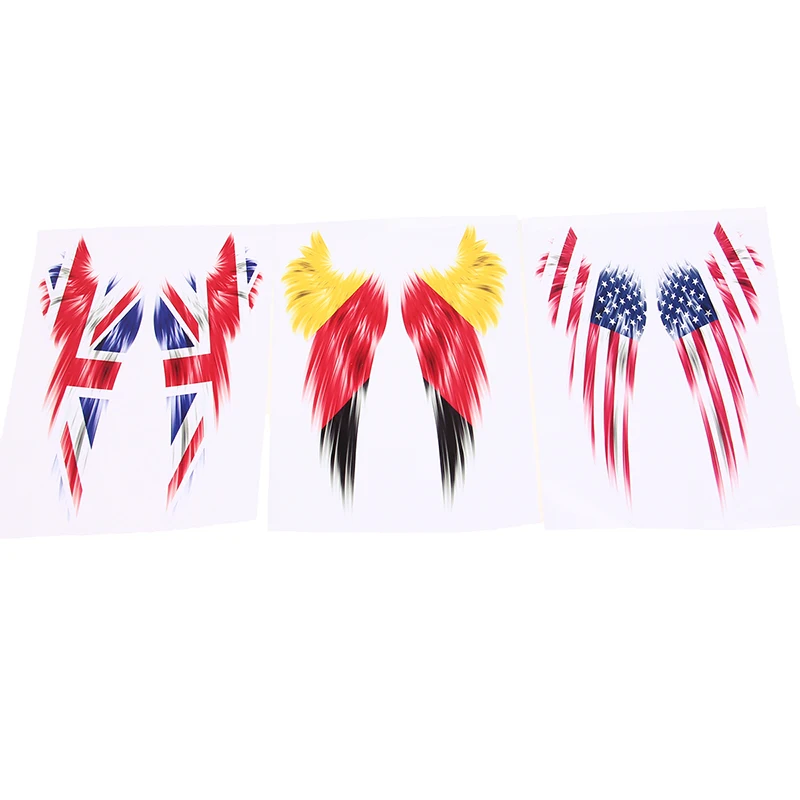 Забавные стикеры POSSBAY s американские/немецкие флаги Великобритании крылья