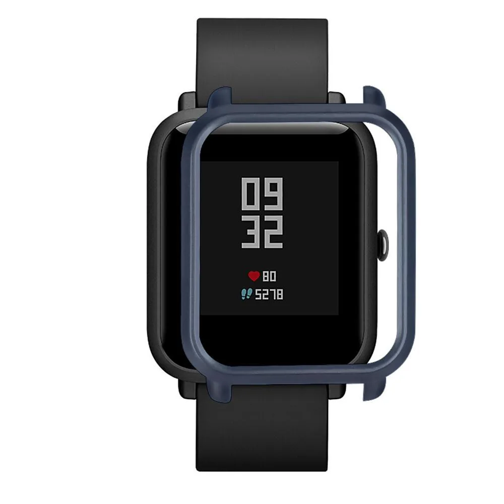 Защитный чехол для смарт часов цветной из поликарбоната защитный Xiaomi Huami Amazfit Bip