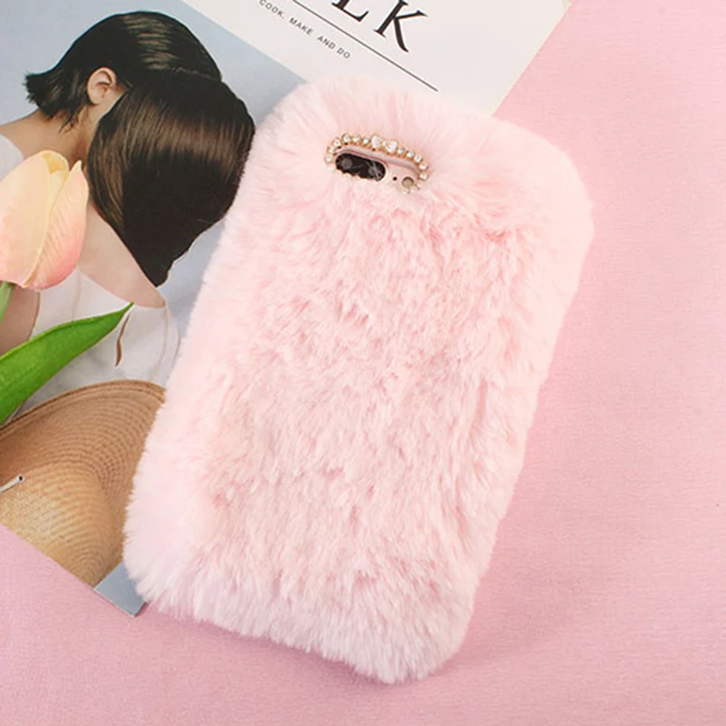 Модный красивый стильный защитный чехол для телефона с длинными волосами lucky Dog