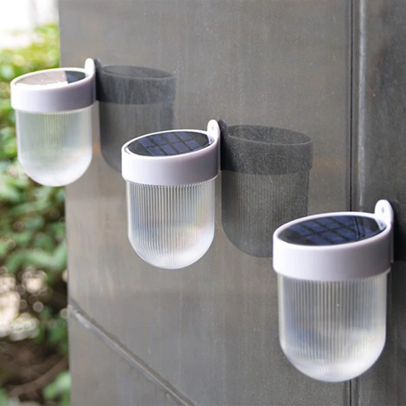 

Solar Power Outdoor Light LED Waterproof Bright Night Light Wall Lamp for Path Patio Yard Porch Garden Fence