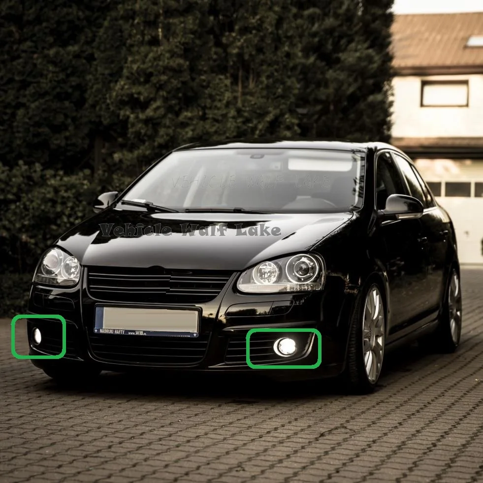2 шт. выпуклые противотуманная фара для VW Jetta A5 MK5 2006 2007 2008 2009 2010 2011 передние