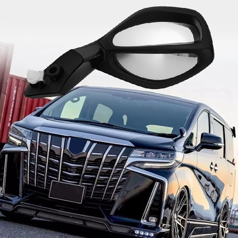 

Car RHD Rearview Mirror Front Sand Board Mirror Modification Accessories for Toyota Alphard 30 Series 2015-2020