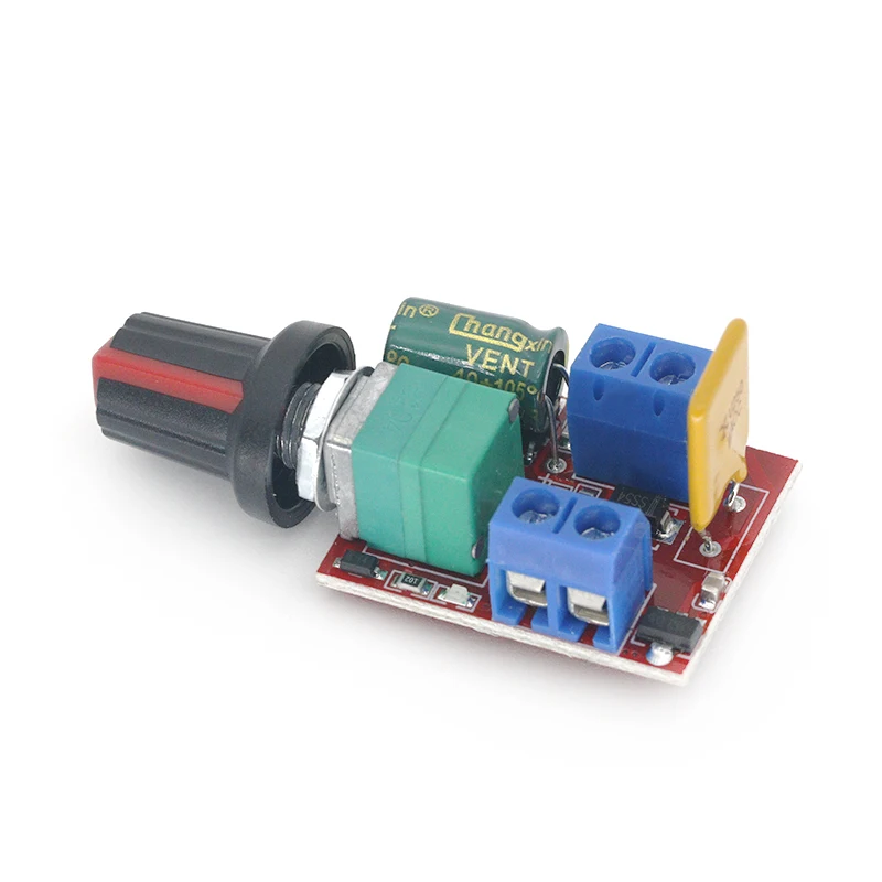 Hot Sale Mini 5A PWM Max 90W DC Motor Speed Controller Module 3V-35V Control Switch LED Dimmer | Обустройство дома