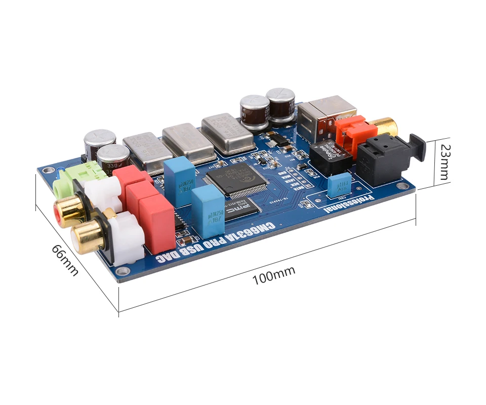 AIYIMA CM6631A цифровой интерфейс 32/24Bit 192K звуковая карта ЦАП USB к I2S/SPDIF коаксиальный Выход ES9023 независимое декодирование