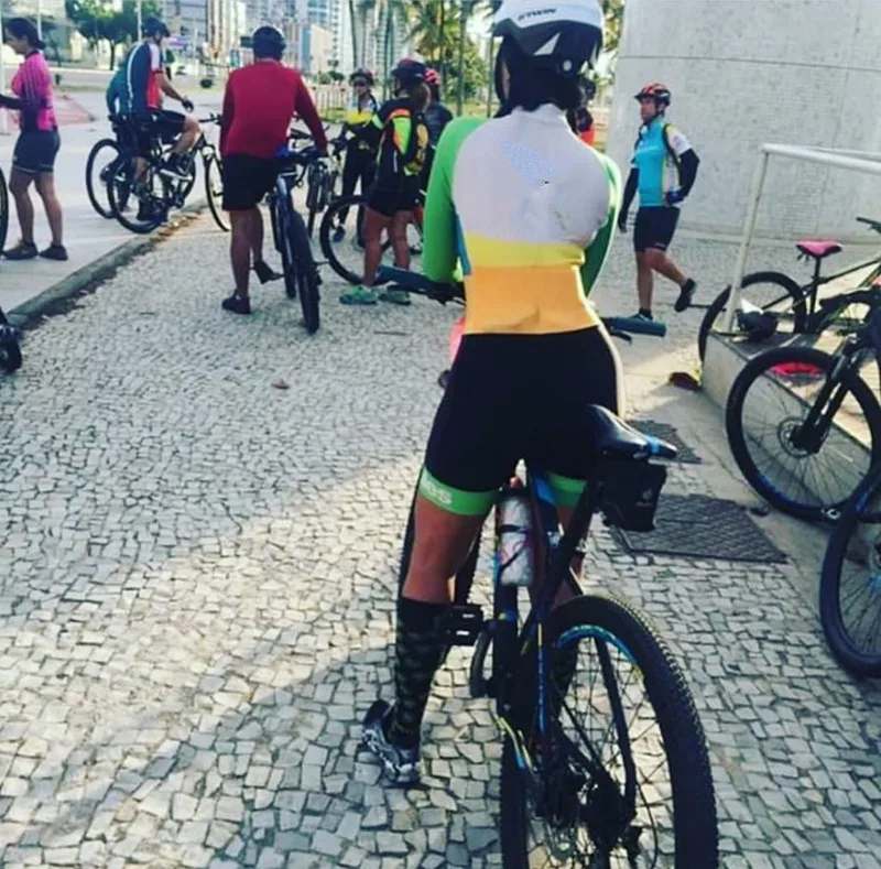 2019 профессиональный костюм для триатлона Женский велоспорта с длинным рукавом