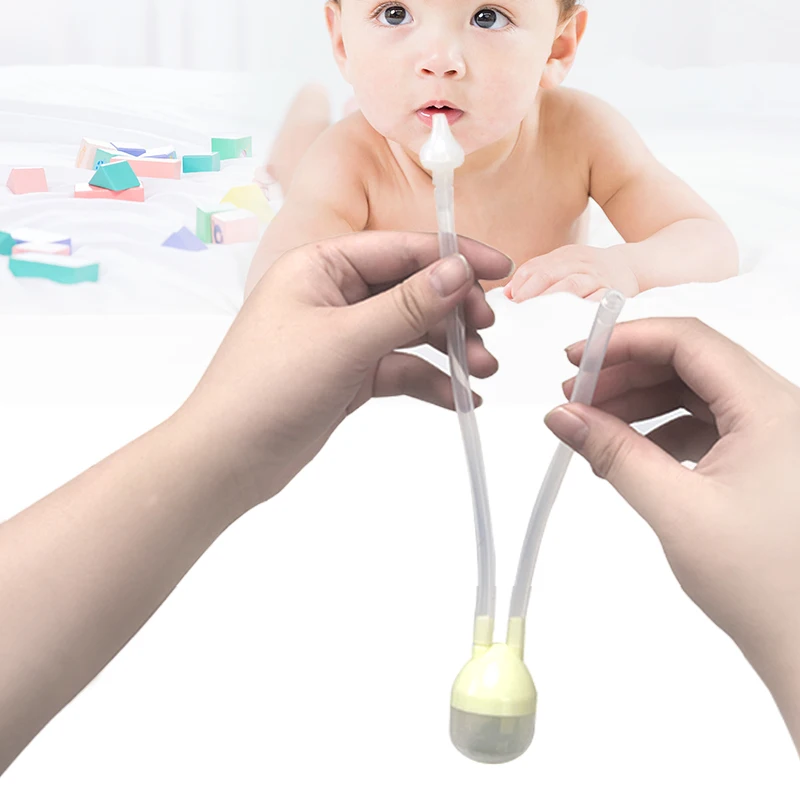 Nasal Suction Snot Cleaner Baby Mouth Suction Catheter Children Nasal Aspirator Cleansing Sucker Nose Cleaning Tool