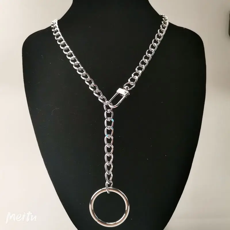 Ожерелье с подвесками в винтажном стиле для женщин и мужчин цепочка кулоном