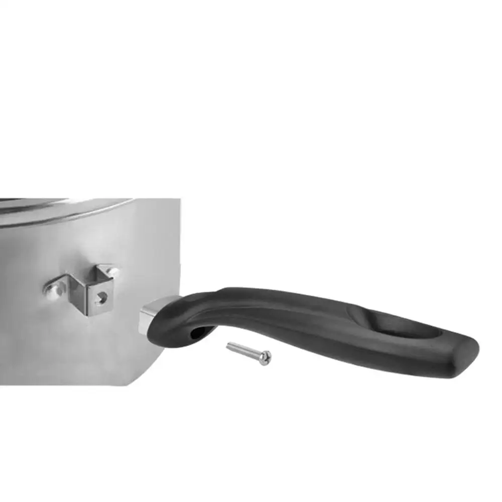 

Аксессуары для кухни, черная антиобжигающая бакелитовая кухонная длинная сменная ручка с винтом для сковороды, кастрюль, кухонные принадле...