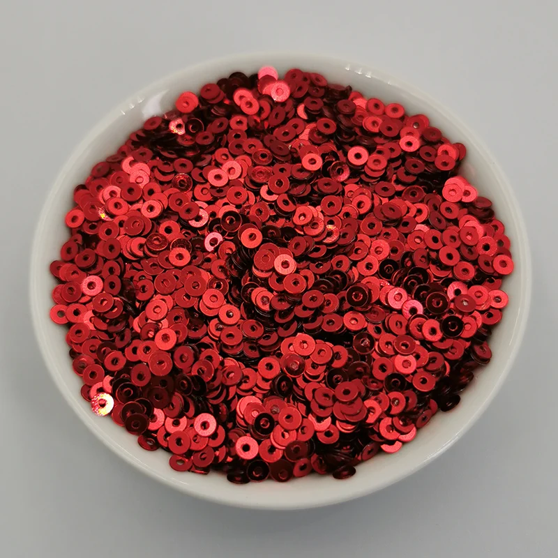 Пайетки 3 мм отделка плоские круглые пайетки из ПВХ блестки россыпью для шитья