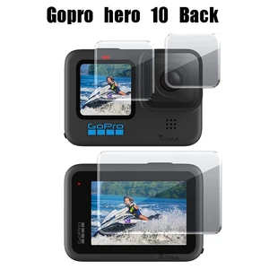 tempered glass protector cover for gopro hero 10 black go pro 10 camera lens protection protective screen film gopro10 acce free global shipping