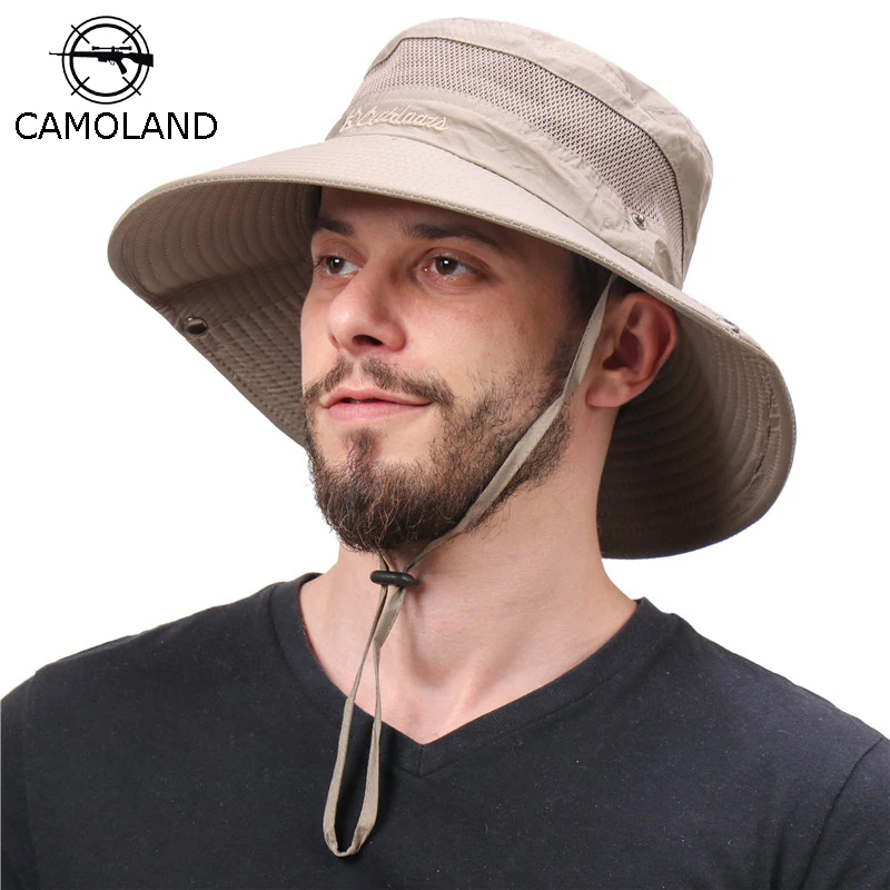 

UPF 50+ Sun Hat Bucket Summer Men Women Fishing Boonie Hat Sun UV Protection Long Large Wide Brim Bob Hiking Outdoor Beach Cap