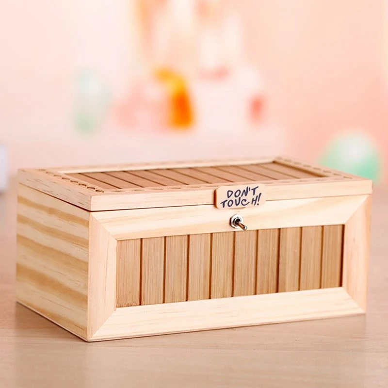 

New Electronic Useless Box with Sound Cute Tiger Toy Gift Stress-Reduction Desk