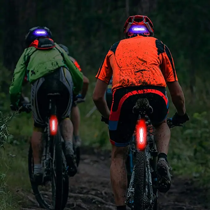 

CYCLE ZONE 3 Color 5 Modes 110 Lumens Hemlt Bike Rear LED Light Headlight Front Flashlight Light for Running Bicycle