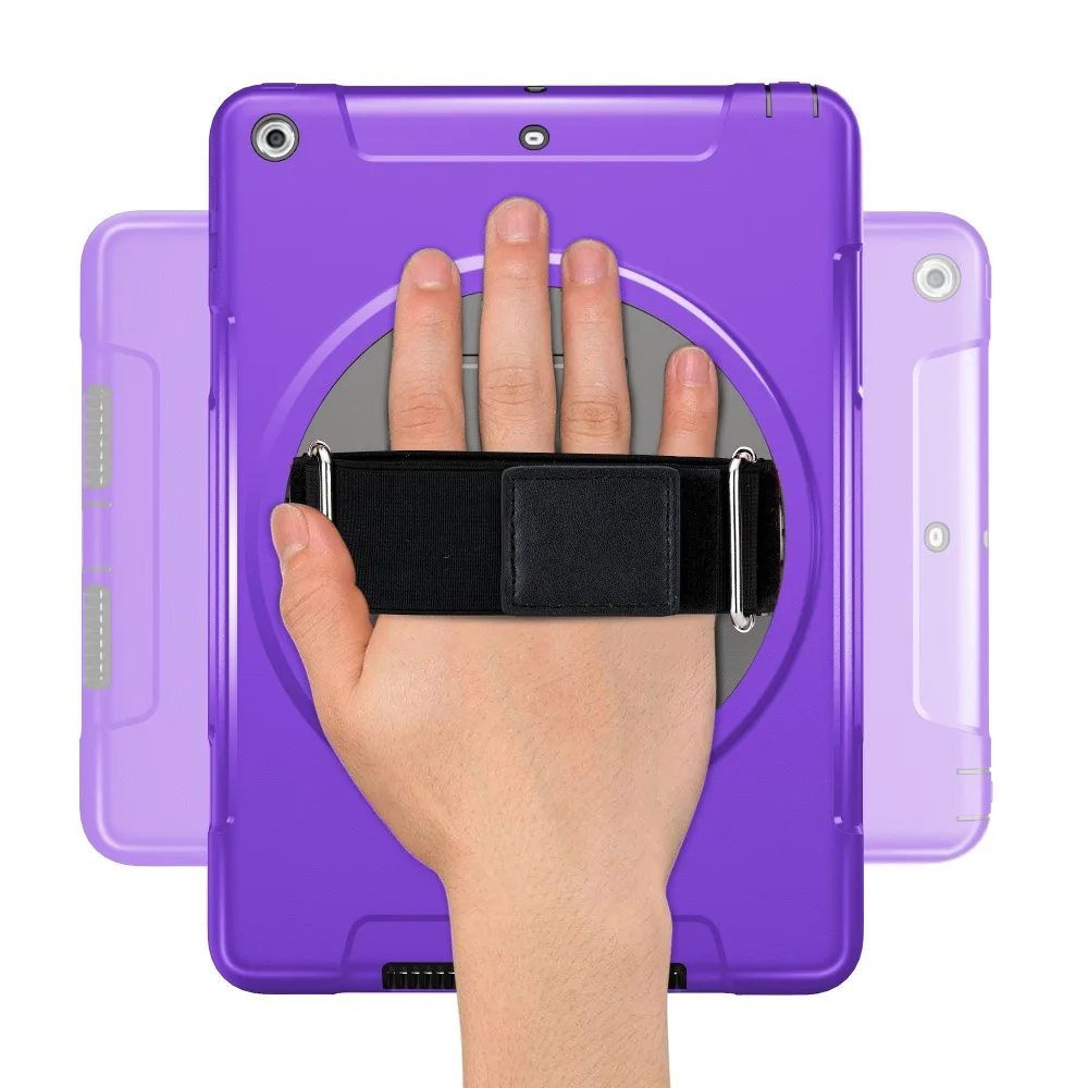 Чехол для iPad 9 7 дюймов 2018 2017 5th 6th поколения Tablet крышка A1954 A1893 A1823 A1822 защиты детей
