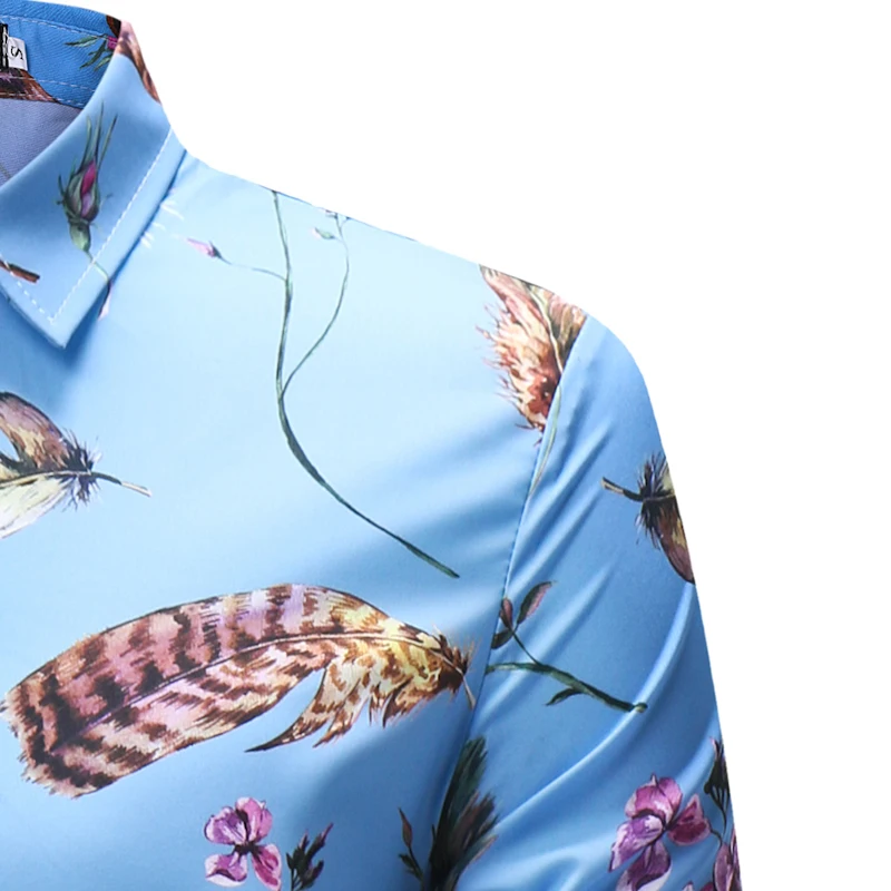 Новинка 2019 модная мужская рубашка приталенные классические рубашки