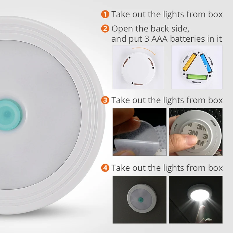 Oslamp Mini 0 3 W Автомобильное светодиодное освещение для чтения портативная книжная