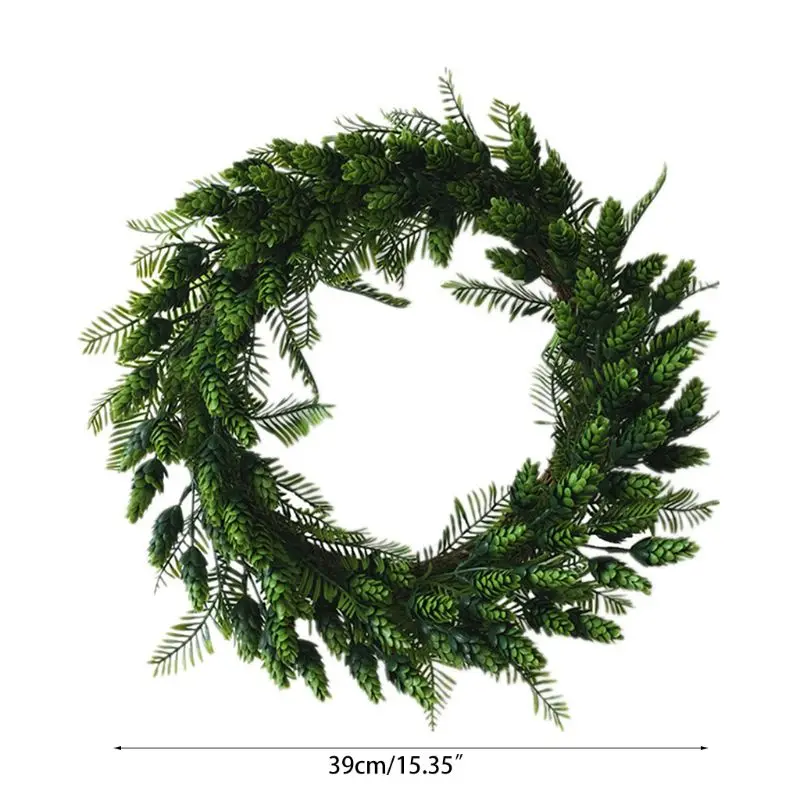 

Artificial Flowers Wreath Spring Wreath Outdoor for Front Door 517E