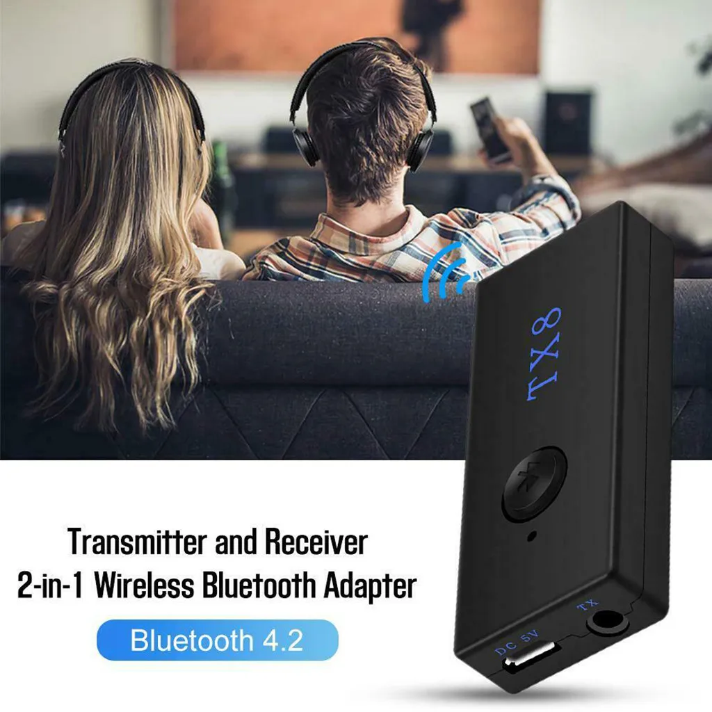 Приемник передатчик Bluetooth 3 0 5 мм аудио музыкальный стереоадаптер для ТВ ПК MP3