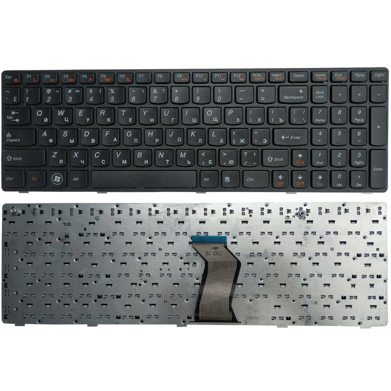 

Russian New Keyboard For Lenovo G780 G770 G780A G770A RU Laptop Keyboard Black