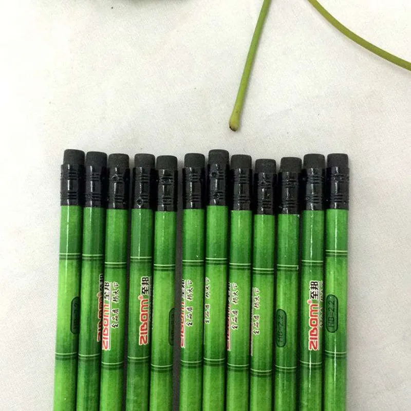 

Climemo pencil Creative animal pencils environmentally wooden lead pencil children cartoons with eraser pencils cute office
