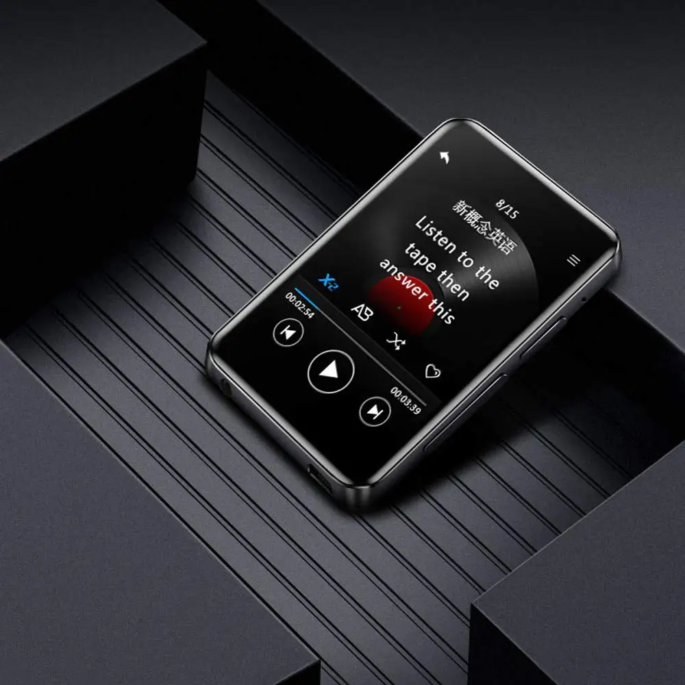 Bluetooth 4,0 MP3-плеер сенсорный экран S8 спортивный музыкальный плеер начальный уровень без потерь MP3 музыкальный плеер рекордер электронная книга металл