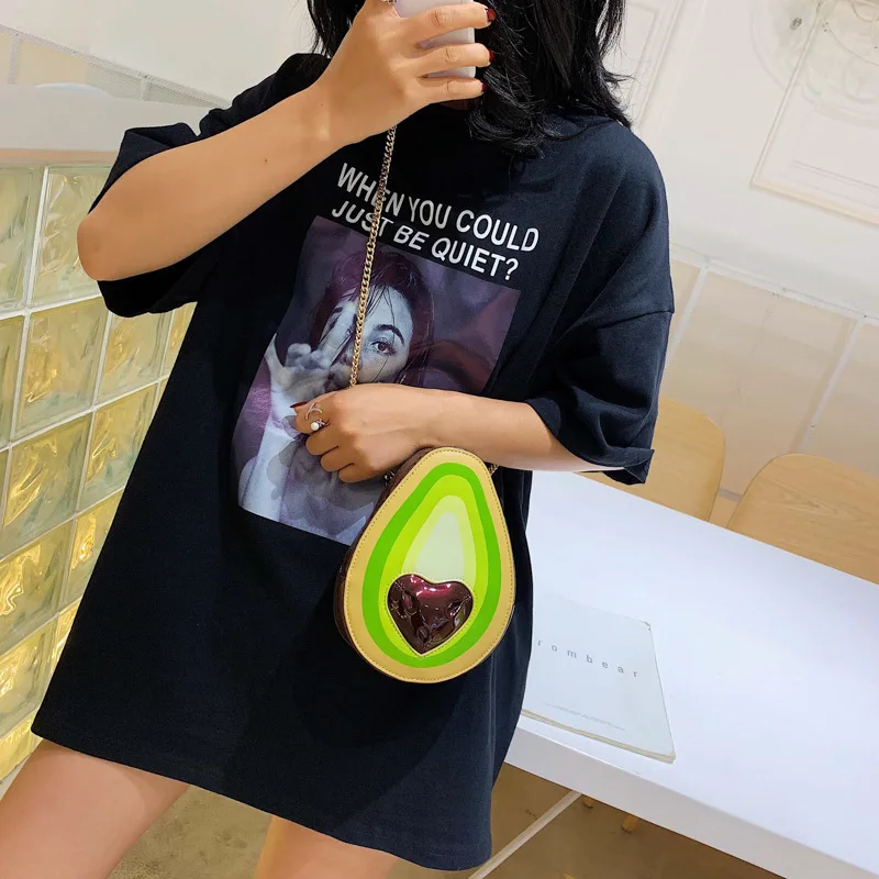 Сумка с твёрдой оболочкой из кожи коровы масло-фрукты косые-стиль Женские bag2019