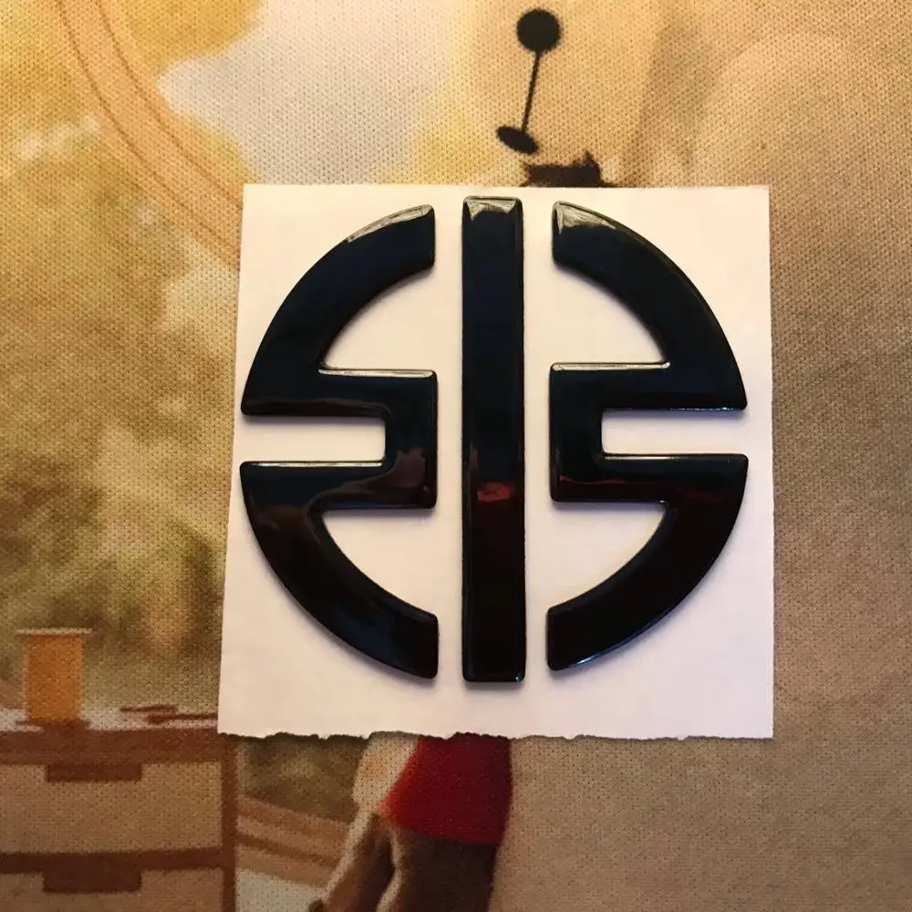 3D ПВХ светоотражающий сильный клей боковая крышка обтекатель Логотип эмблема