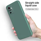 Удобный защитный чехол для камеры Xiaomi Redmi Note 10 Pro Note10 5G S 10Pro 10S 9S 9 Pro Max 9A 9T мягкий жидкий силиконовый чехол