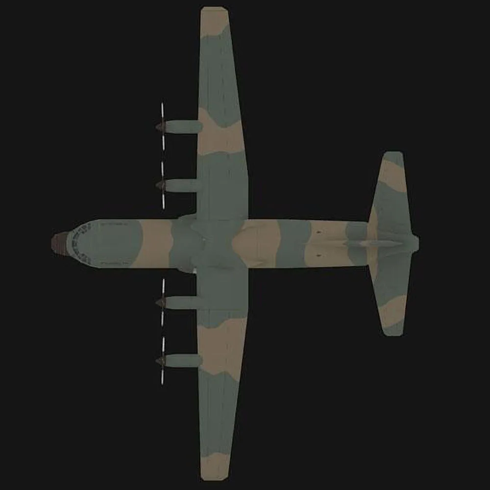 1:50 XL C 130H Геркулес Бумага Ремесло Самолет Модель Руководство DIY|Поделки своими