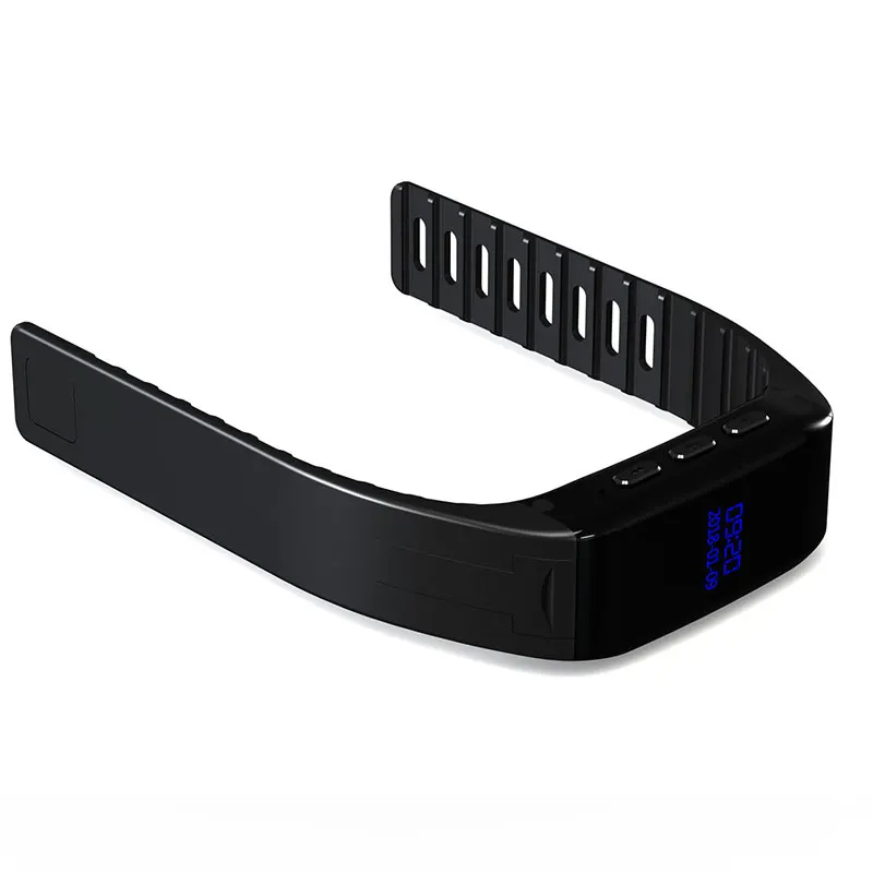 Цифровой браслет 32 ГБ диктофон наручные часы с голосовой активацией MP3 аудио Caneta