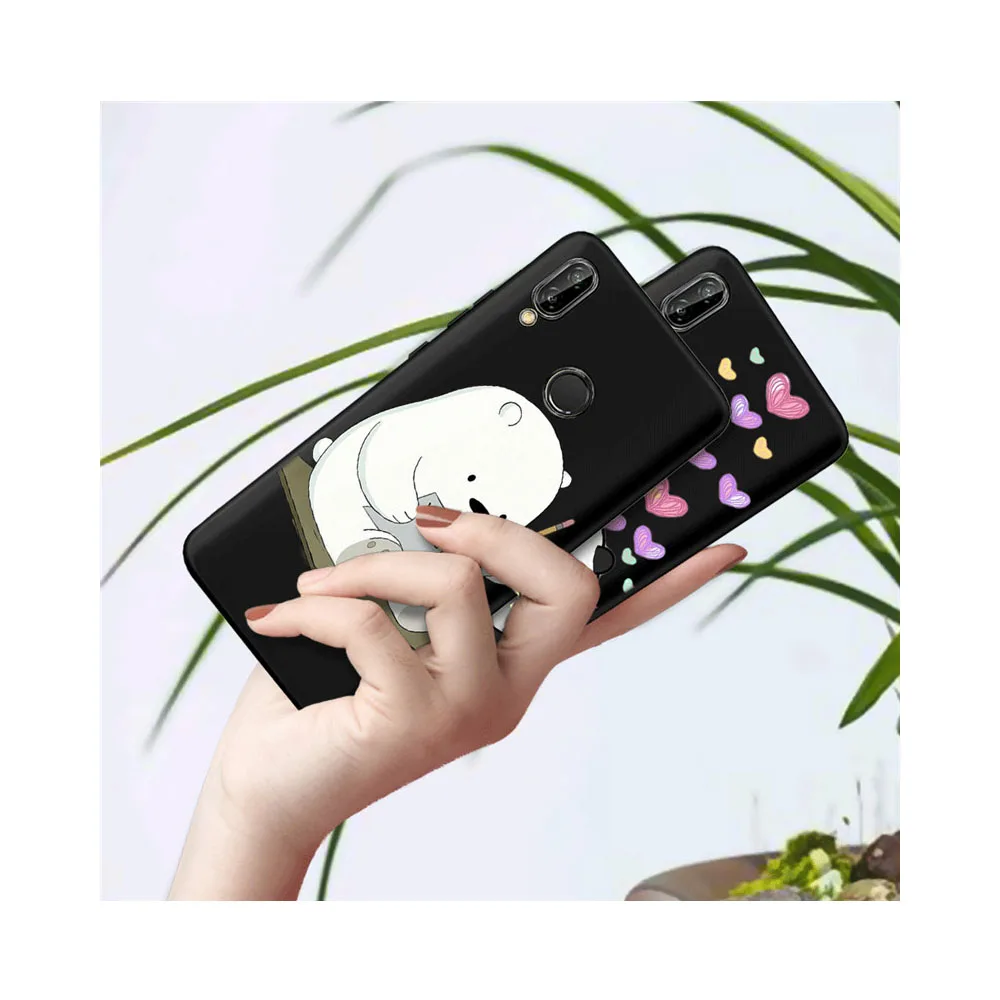 Силиконовый чехол с милой пандой для телефона huawei Mate10 20 Lite Pro P8 P9 P10 P20 Lite P20 P30 Pro P Smart Smart Coque Shell