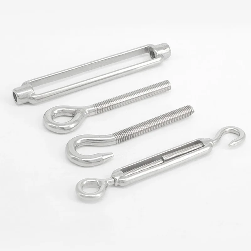 1 шт. регулируемые Крючки для снаряжения цепи из нержавеющей стали 304 и Глазчатая