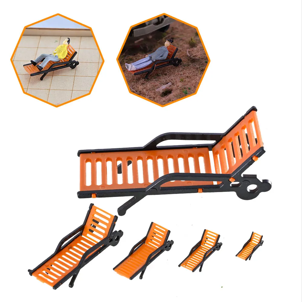 

Scale Model 1:30-150 Miniature Chairs For Indoor Modeling Building Furniture Layout Scene