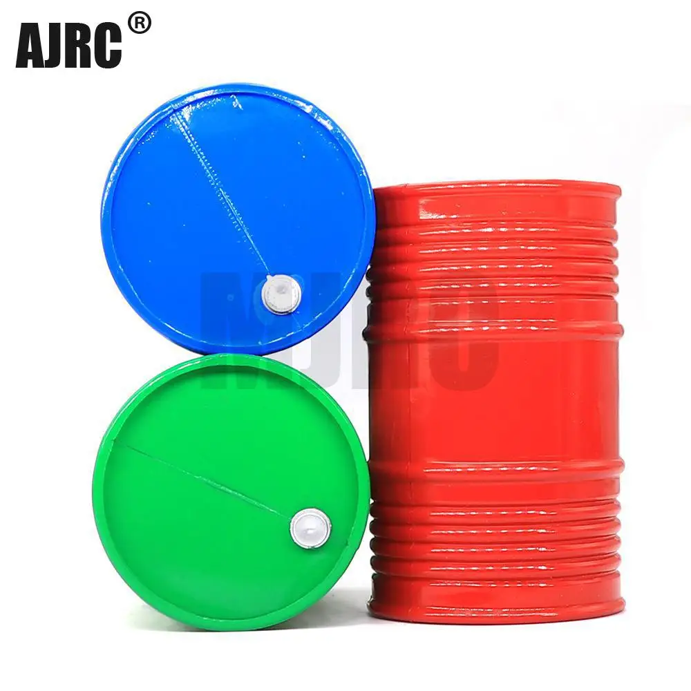 

Ajrc Simulation Plastic Oil Drum For 1/10 Rc Crawler Car Trax Trx4 Bronco D90 D110 Axial Scx10 90046 Rc4wd Decoration