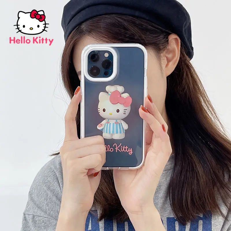 

Hello Kitty case for iPhone 6S/7/8P/X/XR/XS/XSMAX/11/12Pro/12mini /13Pro Phone Soft Case Soft Case Three-dimensional Case Cover