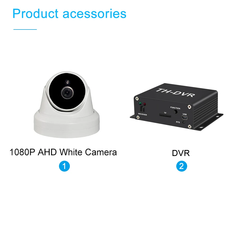 Термо камера AHD 1080P комплект мини видеорегистратора с функцией распознавания