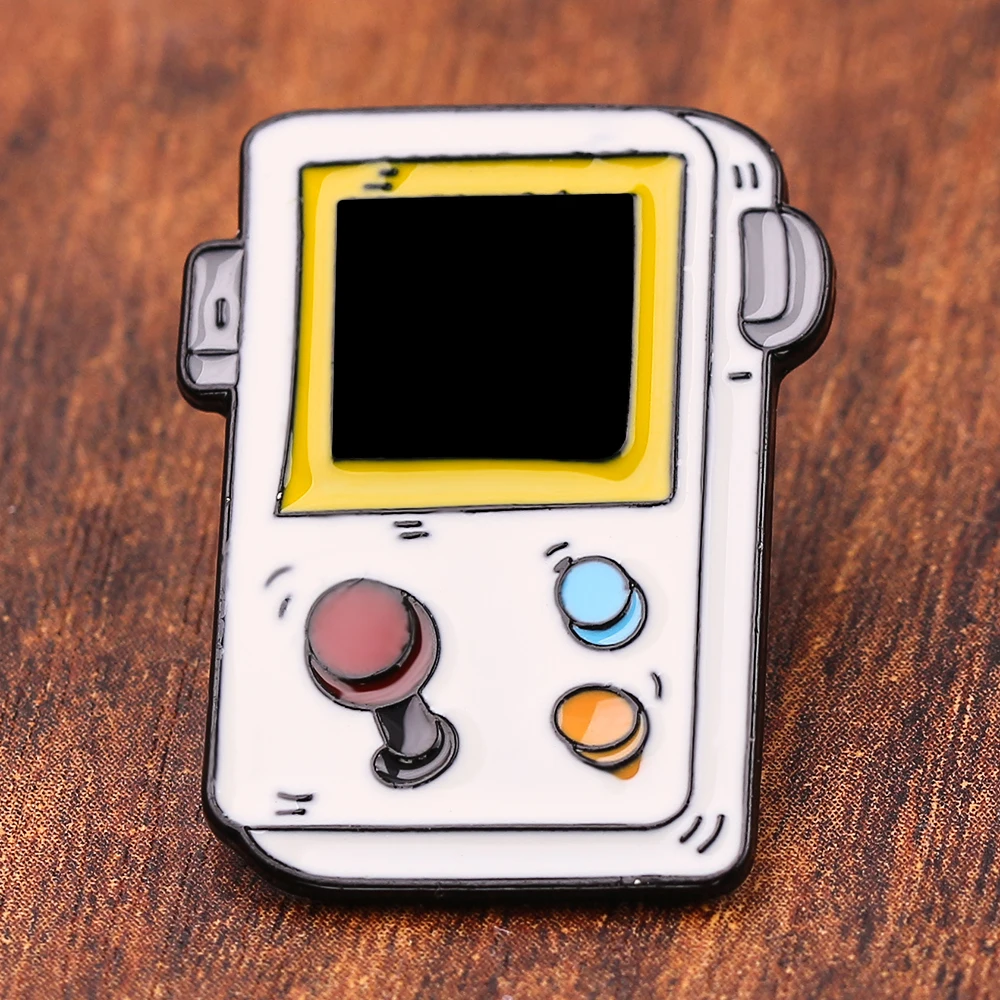 Arcade Game Console Controller Enamel Pins Cartoon Machine Brooch Electric Control Handle Lapel Pin Badge Kids Gift | Украшения и