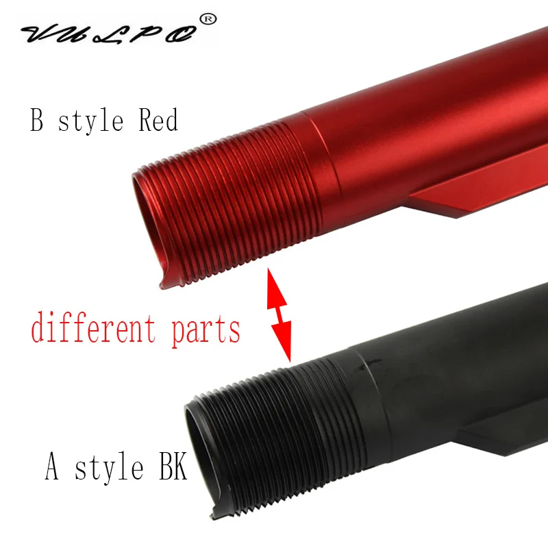 

VULPO High Quality Airsoft 6 Position Stock Pipe For WA M4 Series GBB Hunting Accessories