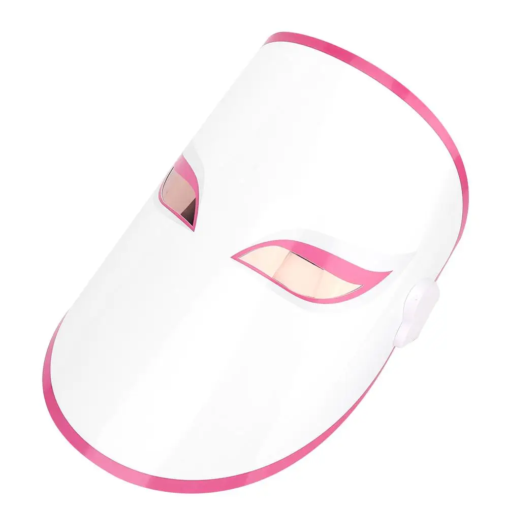 3 Colors Light LED Facial Mask Photon Skin Rejuvenation Face Care Treatment Beauty Anti Acne Therapy Whitening Instrument | Красота и