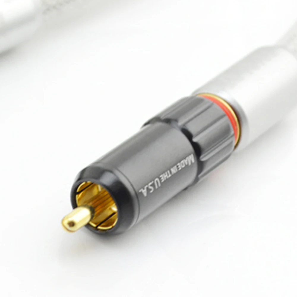 Кабель Hi Fi для подключения к аудиокабелю с позолоченным RCA штекером|interconnect cable|tara