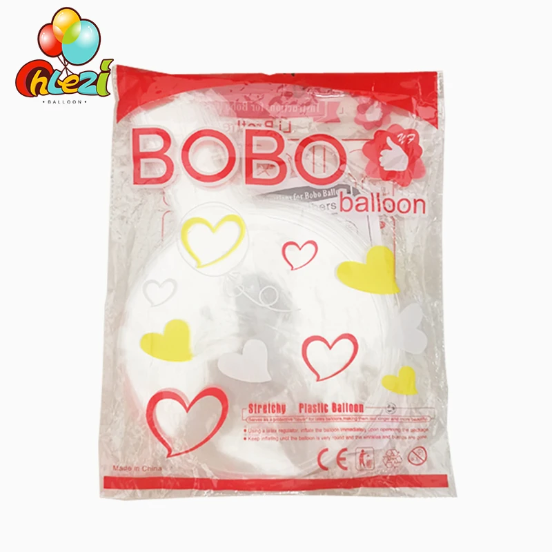 50 шт 11/18/20/24/30/36 дюймов воздушного шара Bobo прозрачные надувные Globos одежда для