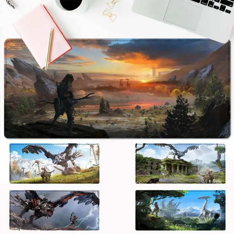 

Hot Selling Horizon Zero Dawn Gaming Mouse Pad Gaming MousePad Large Big Mouse Mat Desktop Mat Computer Mouse pad For Overwatch