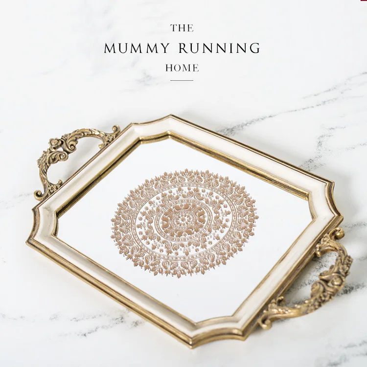 

Европейская прямоугольная коробка, компотовый поднос, стандартная фоторамка для торта, мебель для отображения, а не для использования