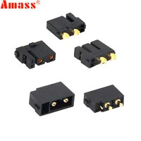 51020 pairs amass xt30pb22 male xt3022 female gold plated plug with signal pin xt30u aapter for rc drone aircraft model