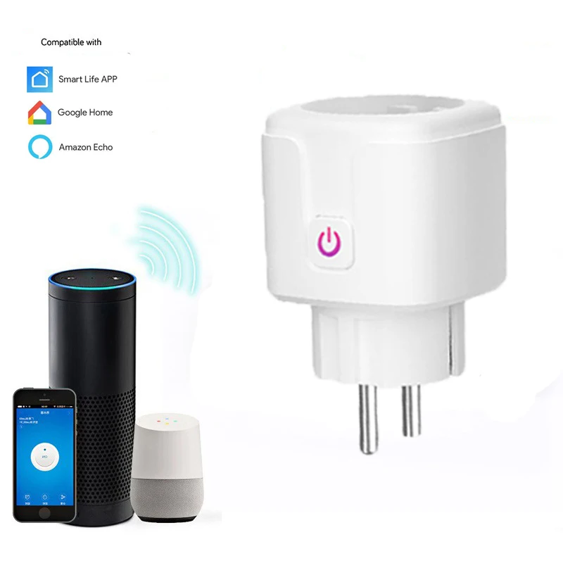 Умная розетка с поддержкой Wi Fi и таймером 16 А|Управление умным домом| |