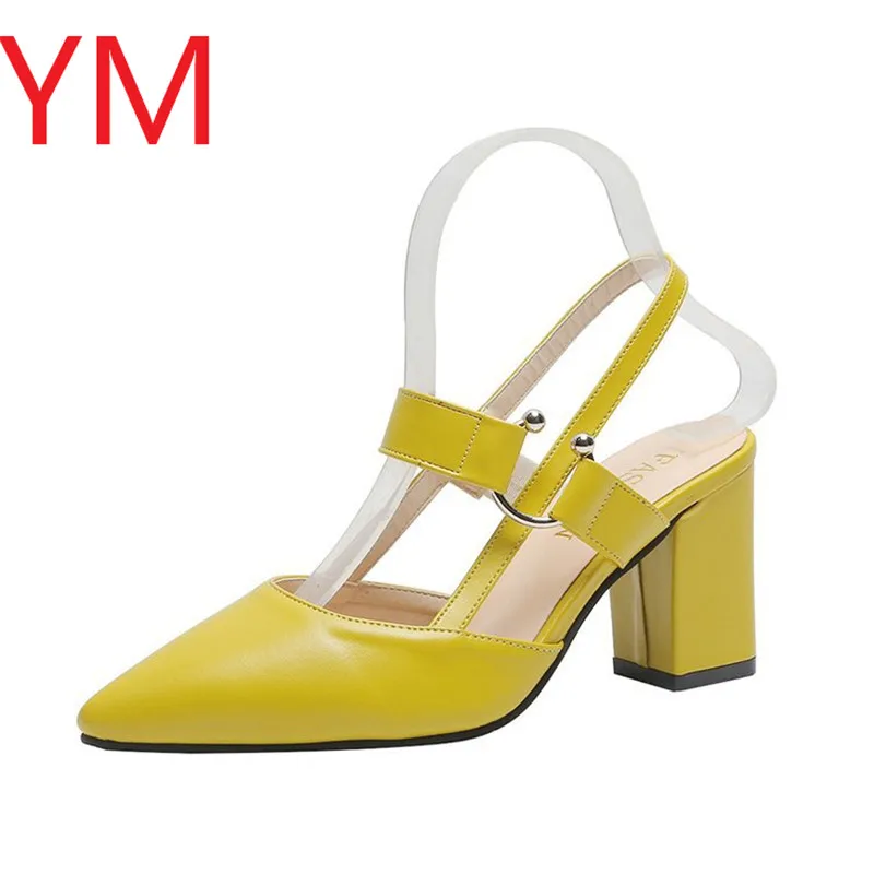 

Lady Shoes New Sandals Hollow High-heeled Shallow Mouth Pointed Toe Pumps Work Women Female Sexy High Heels Zapatilla Lattice