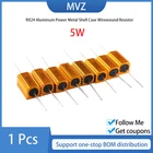 1 шт. 5 Вт алюминиевый мощный металлический корпус чехол с проволочным резистором 200R 220R 250R 270R 300R 330R 390R 400R 470R 500R Ohm Igmopnrq RX24