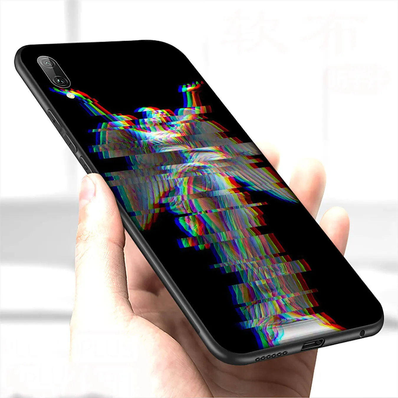 Мягкий силиконовый чехол IYICAO Vaporwave Space Anime для Huawei Y9 Y7 Y6 Prime 2019 Honor 20 10 9 9X 8C 8X 8 Lite 7C 7X 7A